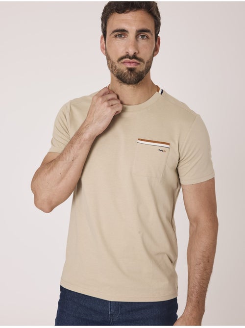 T-shirt manches courtes 100% coton - Terre de Marins - Kiabi