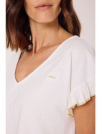 T-shirt manches courtes 100% coton - Terre de Marins