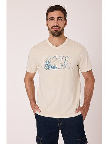 T-shirt manches courtes 100% coton - Terre de Marins