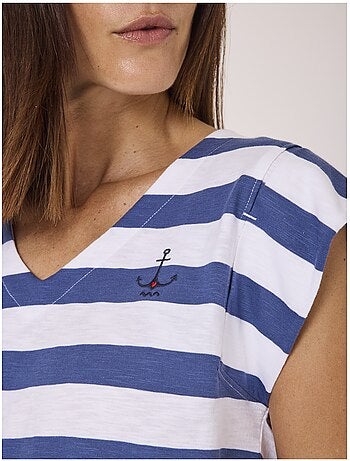 T-shirt manches courtes 100% coton - Terre de Marins