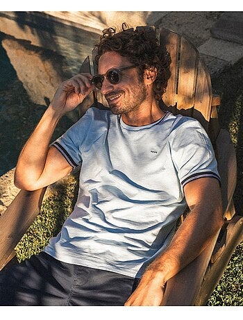 T-shirt manches courtes 100% coton - Terre de Marins