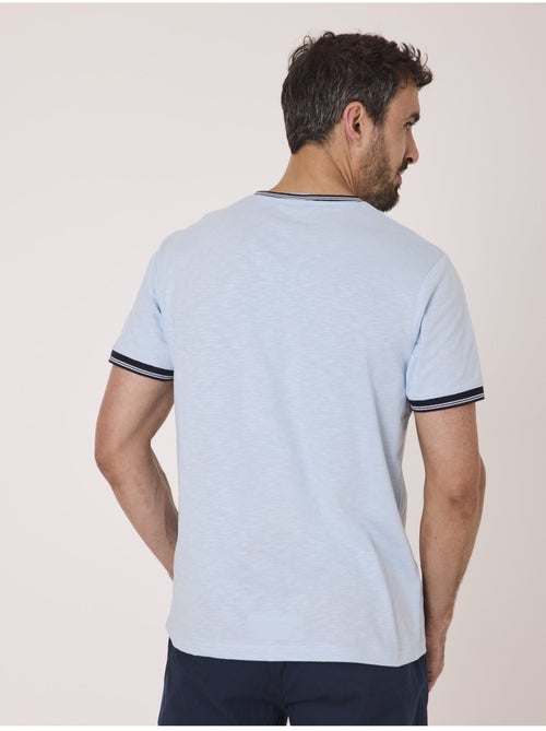T-shirt manches courtes 100% coton - Terre de Marins - Kiabi