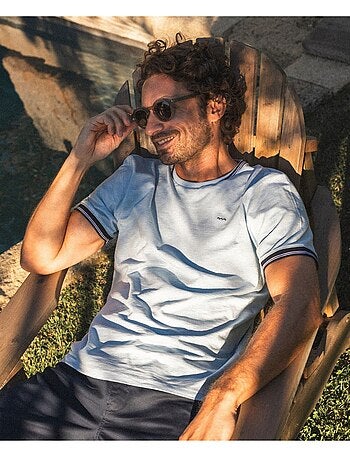 T-shirt manches courtes 100% coton - Terre de Marins