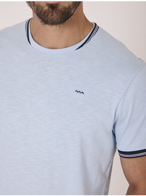 T-shirt manches courtes 100% coton - Terre de Marins - Kiabi