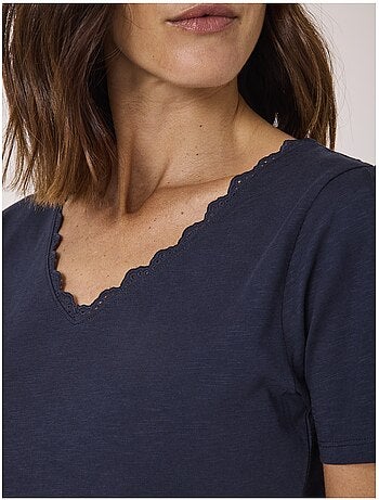 T-shirt manches courtes 100% coton - Terre de Marins