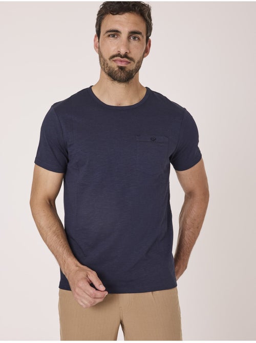 T-shirt manches courtes 100% coton - Terre de Marins - Kiabi