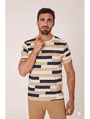 T-shirt manches courtes 100% coton - Terre de Marins