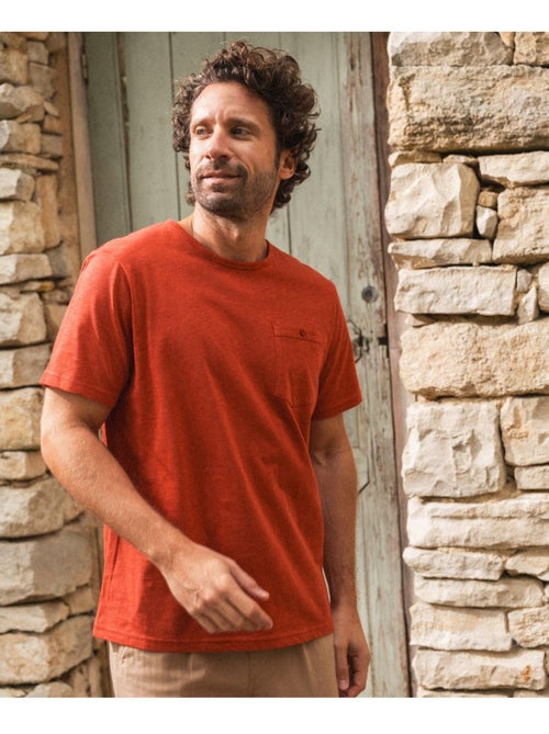 T-shirt manches courtes 100% coton - Terre de Marins - Kiabi