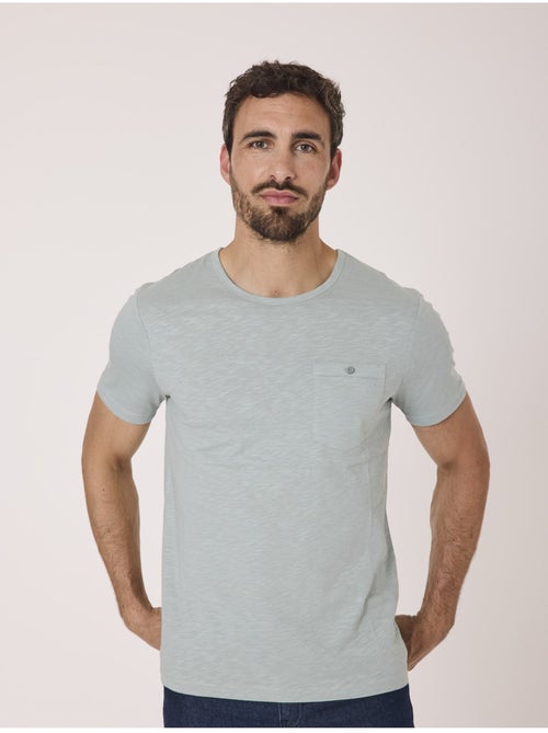 T-shirt manches courtes 100% coton - Terre de Marins - Kiabi