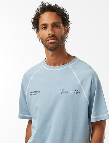 T-shirt manches courtes à la coupe oversize