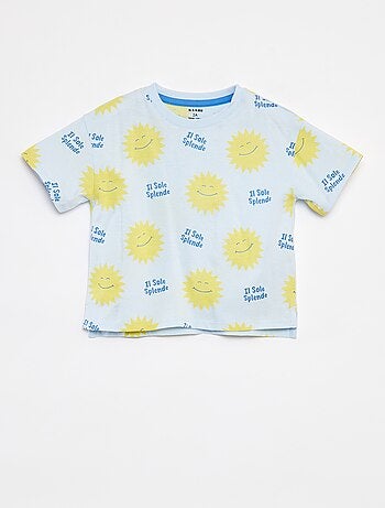 T-shirt manches courtes à motif