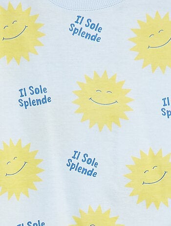 T-shirt manches courtes à motif