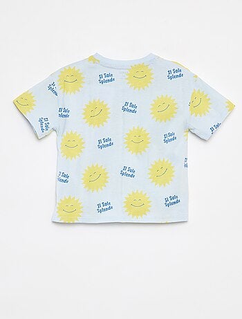 T-shirt manches courtes à motif