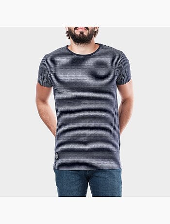 T-shirt manches courtes à rayures