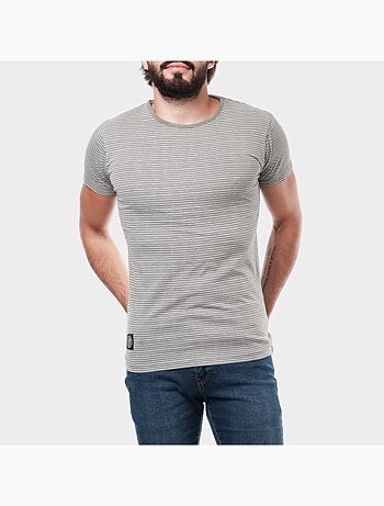 T-shirt manches courtes à rayures