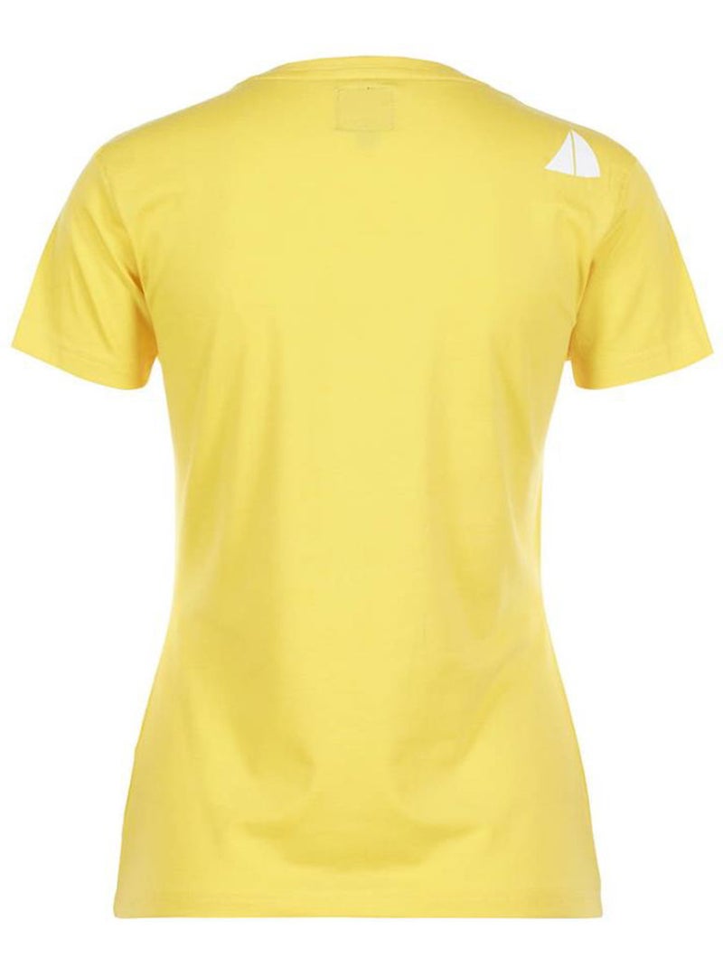 T-shirt manches courtes   ACHERYL - VENT DU CAP Jaune - Kiabi