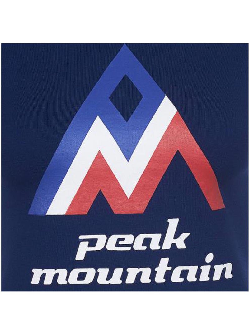 T-shirt manches courtes   ACIMES - PEAK MOUNTAIN Bleu marine - Kiabi