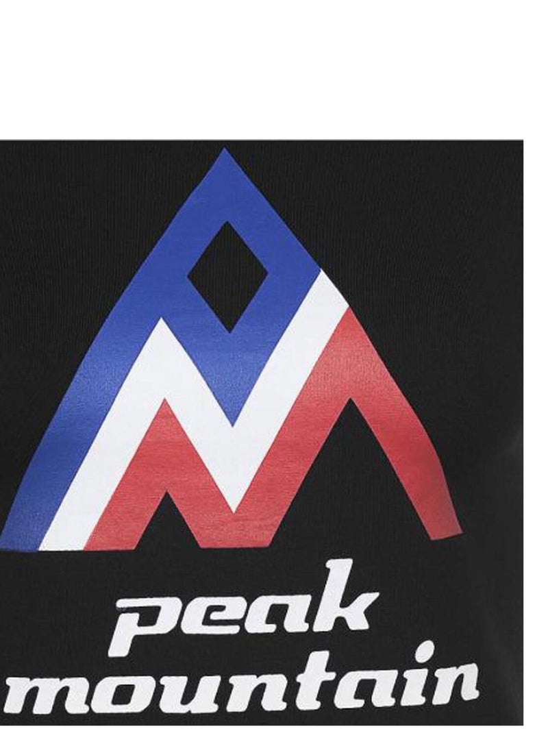 T-shirt manches courtes   ACIMES - PEAK MOUNTAIN Noir Noir - Kiabi