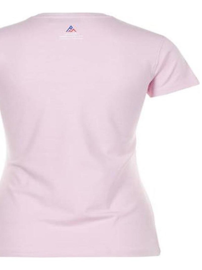 T-shirt manches courtes   ACIMES - PEAK MOUNTAIN Rose - Kiabi