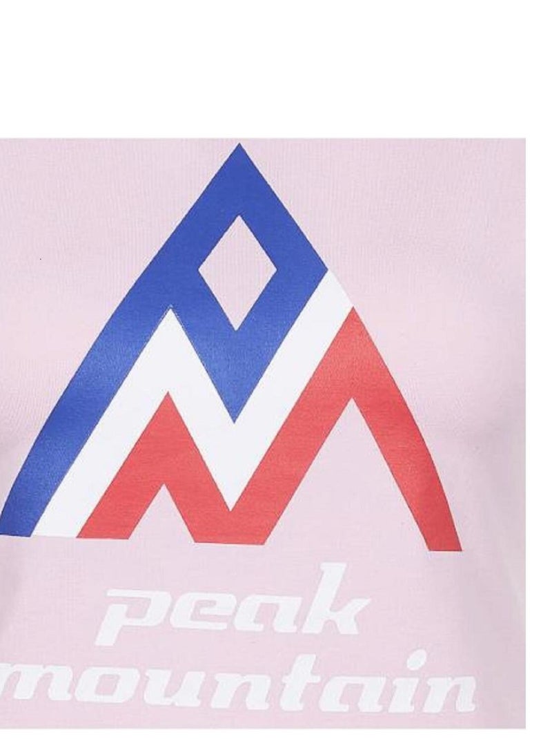 T-shirt manches courtes   ACIMES - PEAK MOUNTAIN Rose - Kiabi