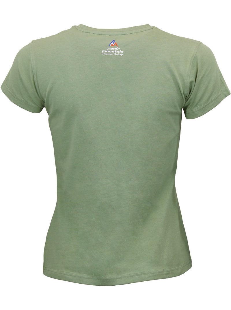 T-shirt manches courtes ACODA - PEAK MOUNTAIN Kaki - Kiabi
