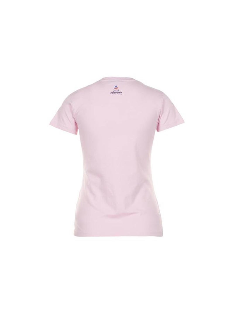 T-shirt manches courtes   ACODA - PEAK MOUNTAIN Rose - Kiabi