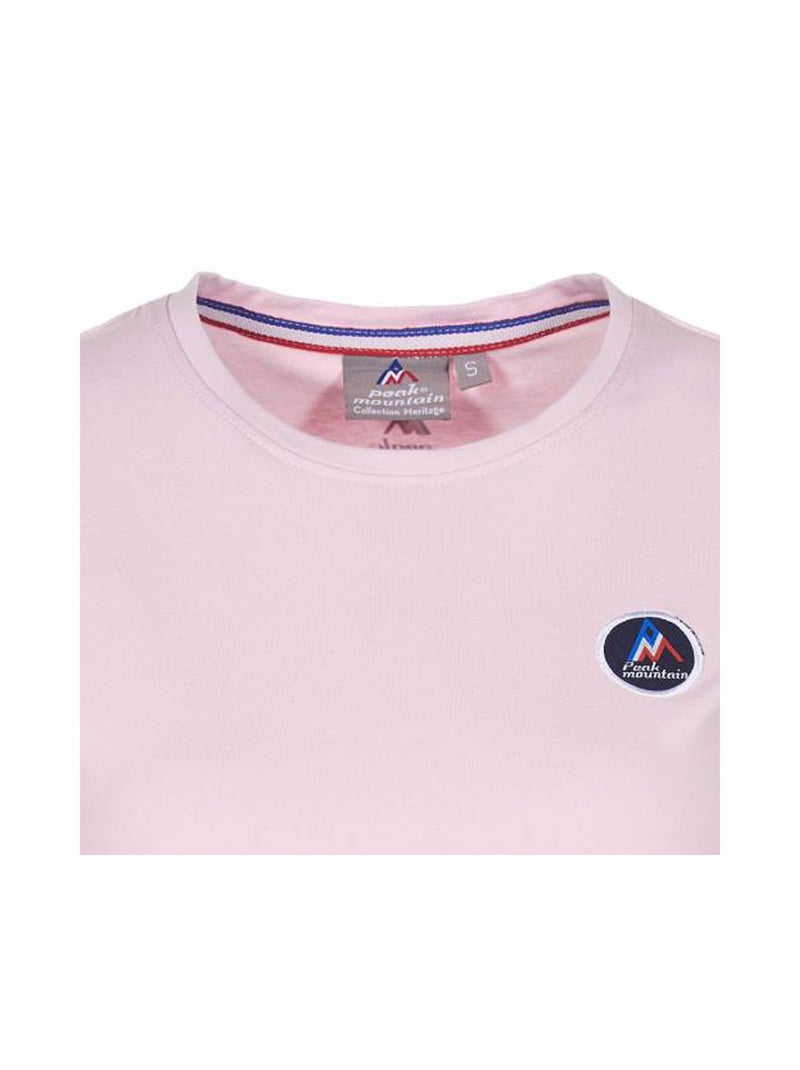 T-shirt manches courtes   ACODA - PEAK MOUNTAIN Rose - Kiabi