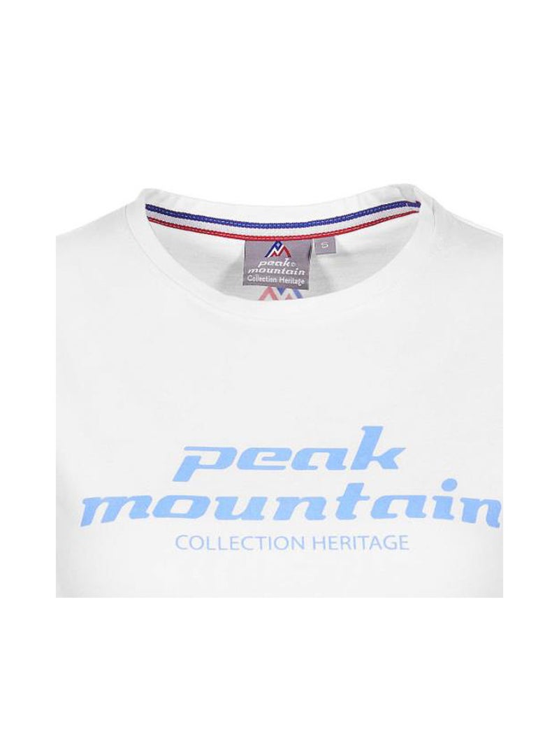 T-shirt manches courtes   ACOSMO - PEAK MOUNTAIN Blanc - Kiabi