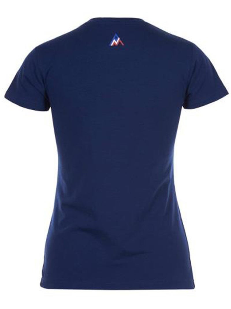 T-shirt manches courtes   ACOSMO - PEAK MOUNTAIN Bleu marine - Kiabi