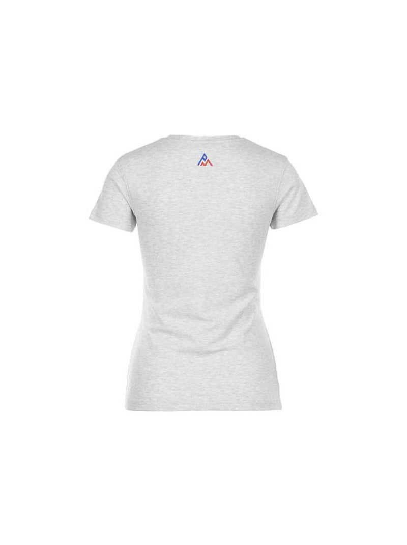 T-shirt manches courtes   ACOSMO - PEAK MOUNTAIN Gris - Kiabi