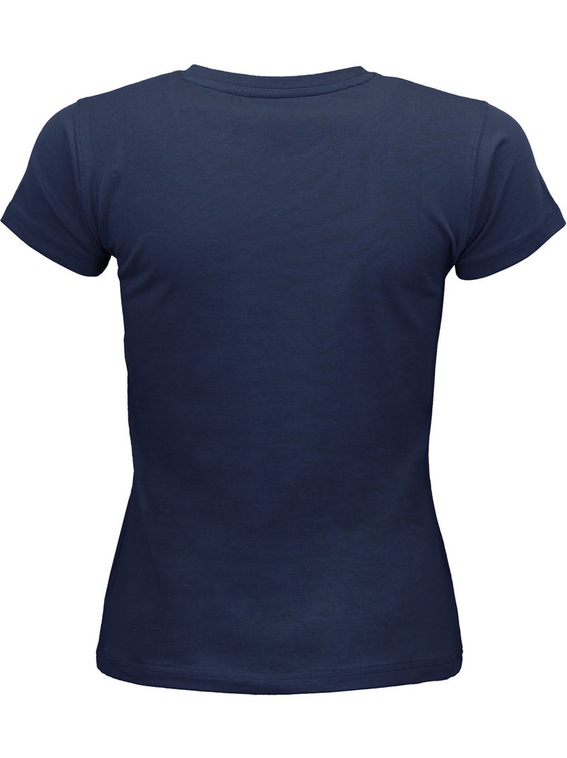 T-shirt manches courtes ACRODAN - PEAK MOUNTAIN Bleu marine - Kiabi