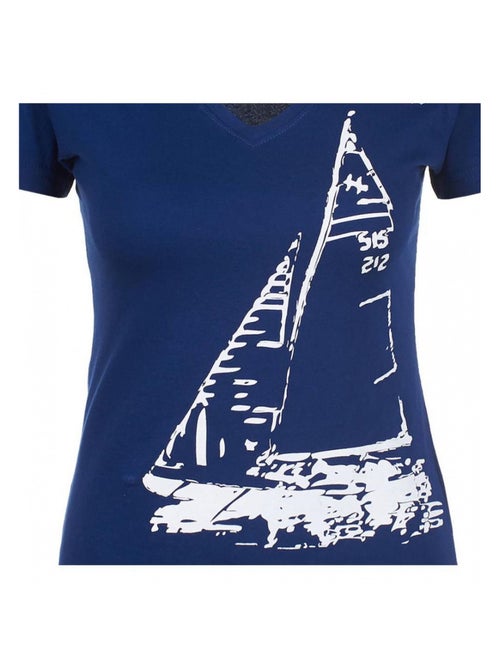 T-shirt manches courtes   ADRIO - VENT DU CAP - Kiabi