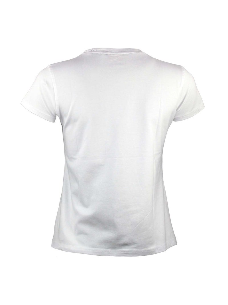 T-shirt manches courtes   AJOJO - PEAK MOUNTAIN Blanc - Kiabi