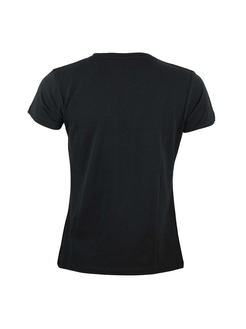 T-shirt manches courtes   AJOJO - PEAK MOUNTAIN Noir Noir - Kiabi