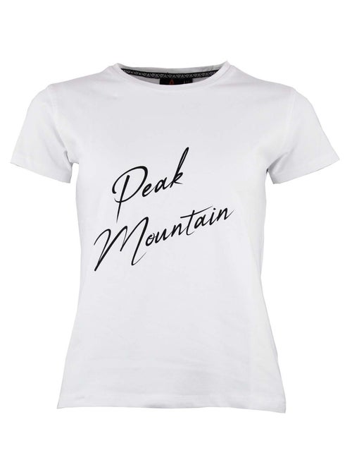 T-shirt manches courtes   ATRESOR - PEAK MOUNTAIN - Kiabi