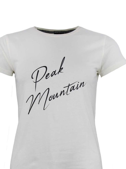 T-shirt manches courtes   ATRESOR - PEAK MOUNTAIN - Kiabi
