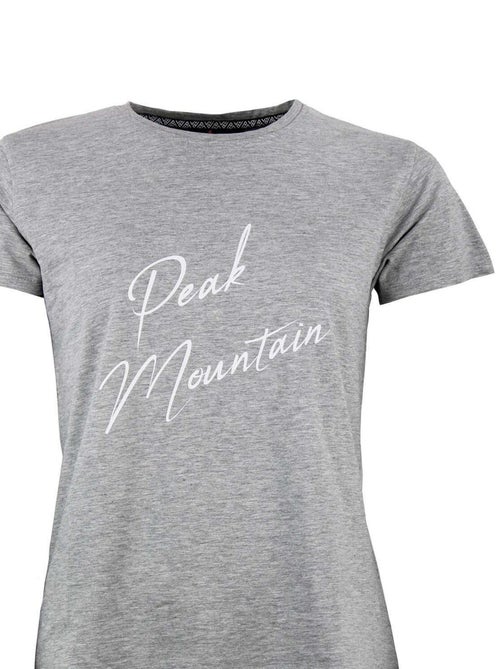 T-shirt manches courtes   ATRESOR - PEAK MOUNTAIN - Kiabi