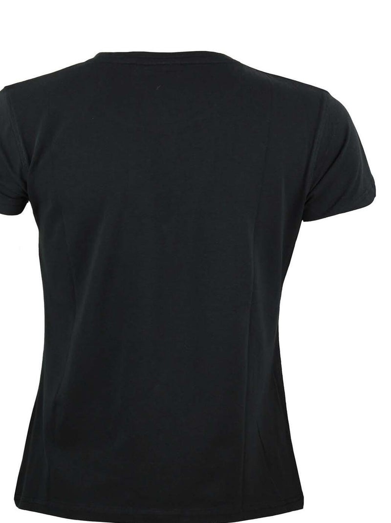 T-shirt manches courtes   AURELIE - PEAK MOUNTAIN Noir Noir - Kiabi