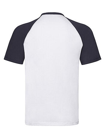 T-shirt manches courtes baseball - fruit of the loom