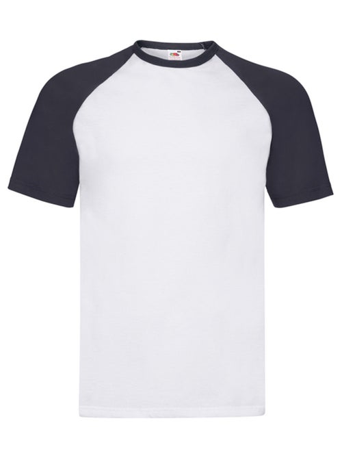 T-shirt manches courtes baseball - fruit of the loom - Kiabi T-shirt manches courtes baseball - fruit of the loom - Kiabi