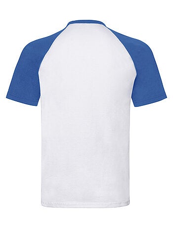 T-shirt manches courtes baseball - fruit of the loom