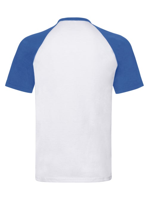 T-shirt manches courtes baseball - fruit of the loom - Kiabi