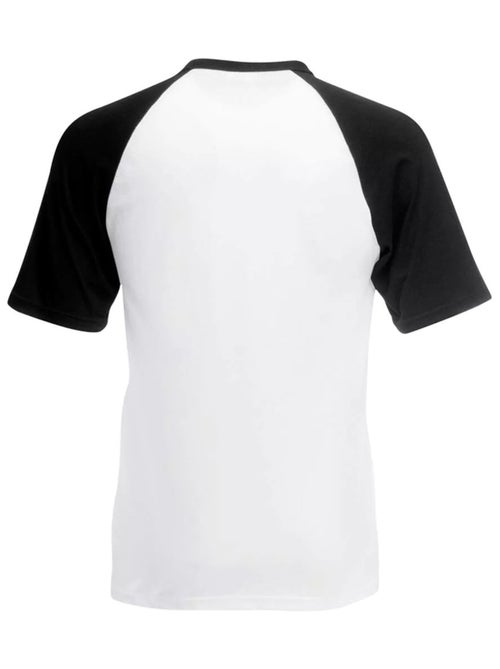 T-shirt manches courtes baseball - fruit of the loom - Kiabi