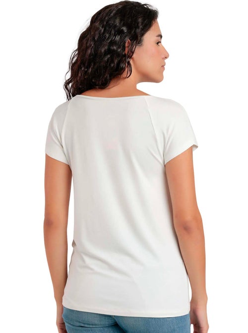 T-shirt manches courtes Best Wishes - Kiabi T-shirt manches courtes Best Wishes - Kiabi