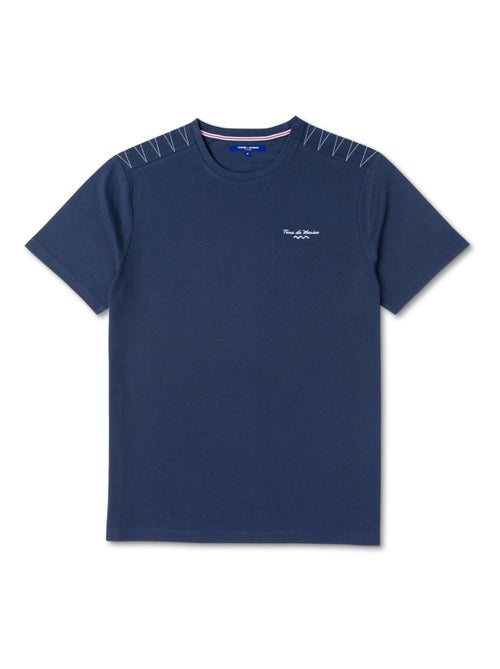 T-shirt manches courtes blanc Garçon - Terre de Marins - Kiabi