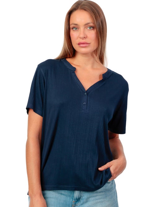 T-shirt manches courtes Blouse - Kiabi