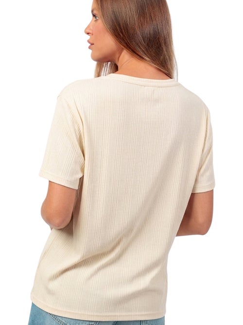 T-shirt manches courtes Blouse - Kiabi