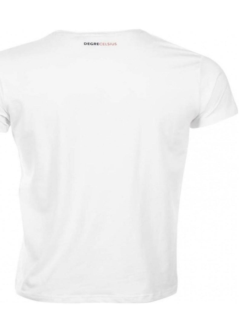 T-shirt manches courtes   CABOS - DEGRE CELSIUS Blanc - Kiabi