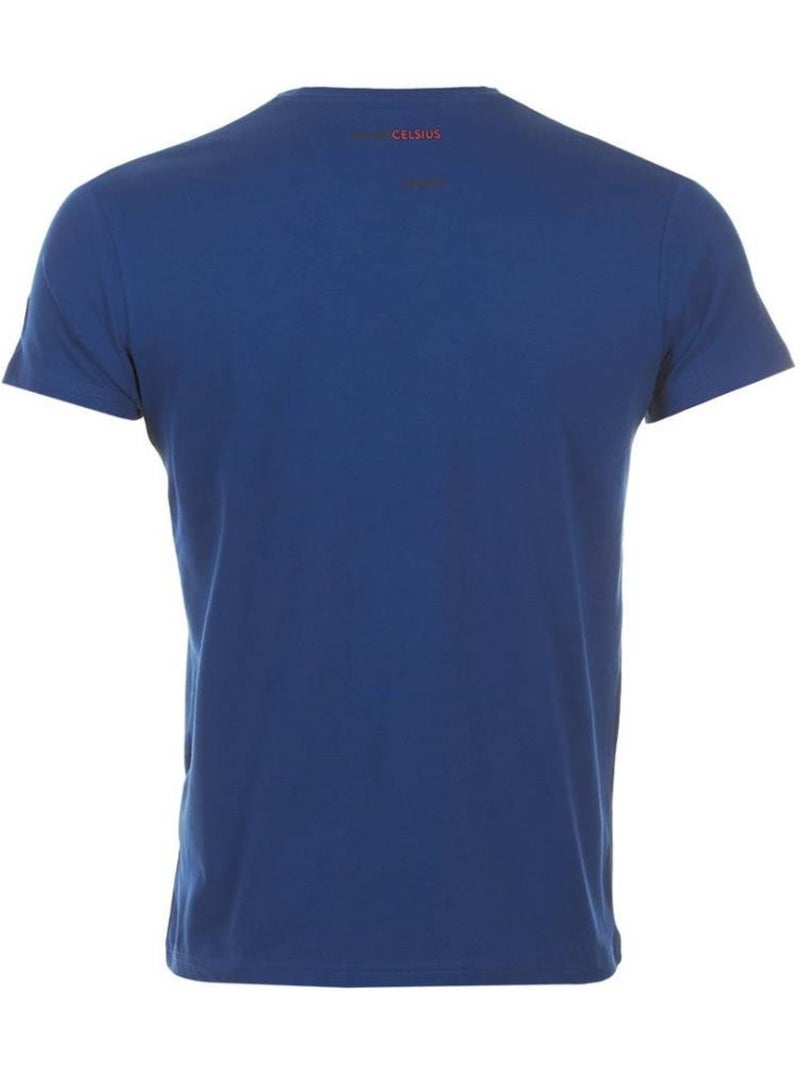 T-shirt manches courtes   CABOS - DEGRE CELSIUS Bleu marine - Kiabi
