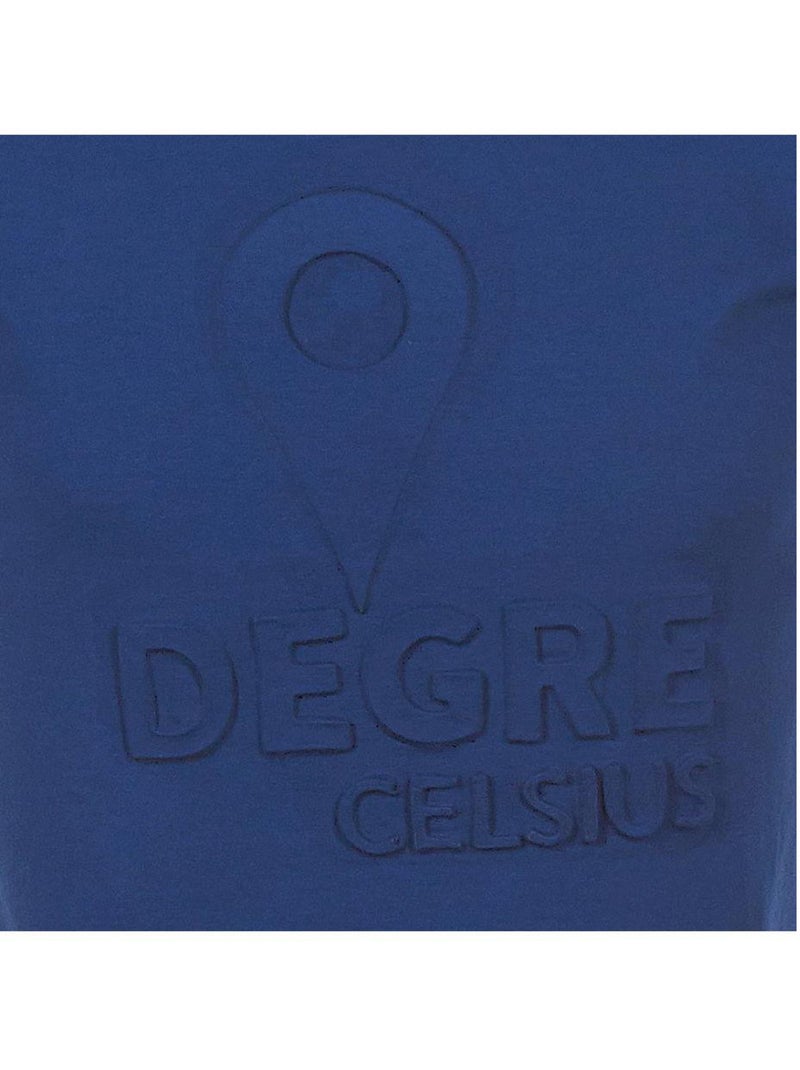 T-shirt manches courtes   CABOS - DEGRE CELSIUS Bleu marine - Kiabi